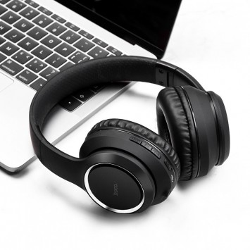 Bluetooth навушники Hoco W28, Чорний - Bluetooth наушники - зображення 2 