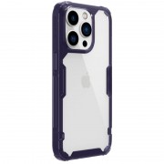 TPU чехол Nillkin Nature Pro Series для Apple iPhone 14 Pro (6.1"), Темно-фиолетовый (прозрачный)