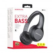 Bluetooth навушники BOROFONE BO12, Чорний