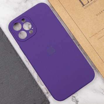 Чехол Silicone Case Full Camera Protective (AA) для Apple iPhone 14 Pro (6.1"), Фиолетовый / Amethyst - Чехлы для iPhone 14 Pro - изображение 4