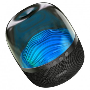 Bluetooth Колонка Borofone BP8 Glazed colorful luminous, Чорний - Колонки / Акустика - зображення 1 