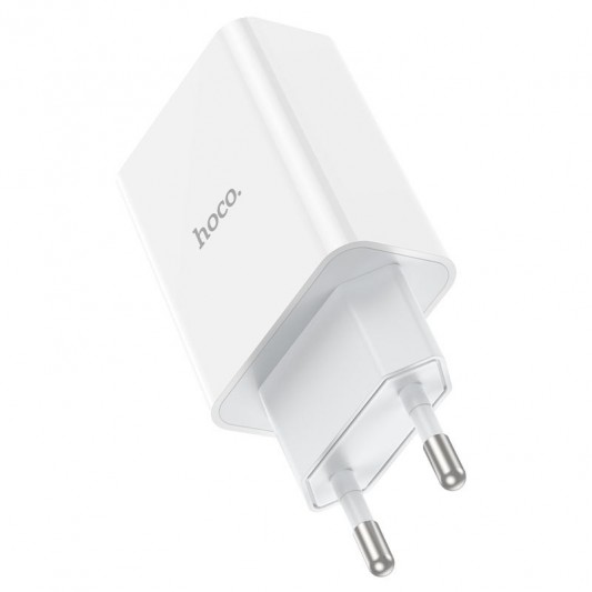 Зарядное устройство Hoco C99A dual port PD 20W+QC3.0, Белый - изображение 1