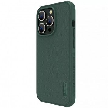 Чехол Nillkin Matte Pro для Apple iPhone 14 Pro (6.1"), Зеленый / Deep Green - Чехлы для iPhone 14 Pro - изображение 1
