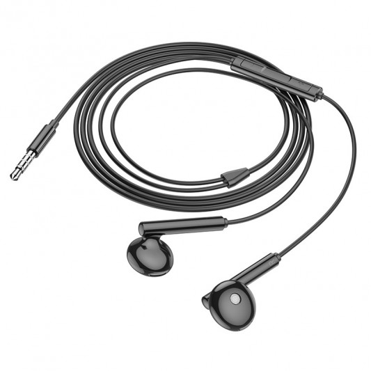 Навушники Borofone BM82 Art music wire control, Black - зображення 2 