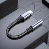 Перехідник Borofone BV16 Type-C to 3.5mm, Metal gray