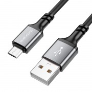 Кабель телефону Borofone BX83 Famous USB to Micro-USB, Black