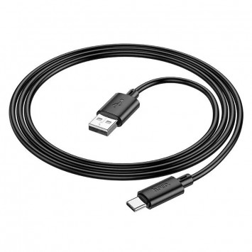 Дата кабель Hoco X88 Gratified USB to Type-C (1m), Чорний - Type-C кабелі - зображення 2 