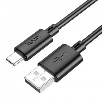 Дата кабель Hoco X88 Gratified USB to Type-C (1m), Чорний - Type-C кабелі - зображення 3 