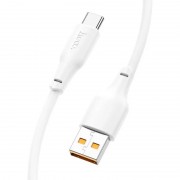 Кабель телефону Hoco X93 Force USB to Type-C 100W (1m), White