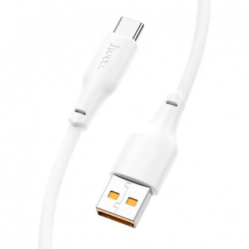 Кабель телефону Hoco X93 Force USB to Type-C 100W (1m), White - Type-C кабелі - зображення 2 