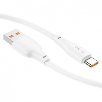Кабель телефону Hoco X93 Force USB to Type-C 100W (1m), White - Type-C кабелі - зображення 4 