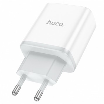Зарядний пристрій Hoco C104A PD20W, White - Мережеві ЗП (220 В) - зображення 1 