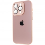 Чохол TPU+Glass Sapphire Midnight для Apple iPhone 14 Pro (6.1"), Рожевий / Pink Sand