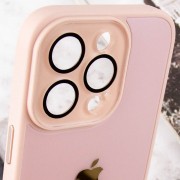 Чехол TPU+Glass Sapphire Midnight для Apple iPhone 14 Pro (6.1"), Розовый / Pink Sand