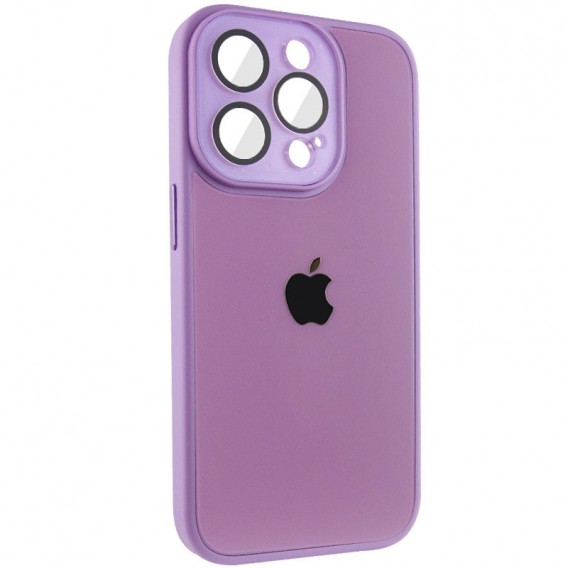 Чохол TPU+Glass Sapphire Midnight для Apple iPhone 14 Pro (6.1"), Бузковий / Lilac
