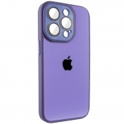 Чохол TPU+Glass Sapphire Midnight для Apple iPhone 14 Pro (6.1"), Бузковий / Dasheen