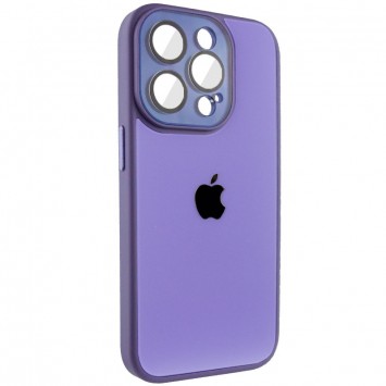 Чохол TPU+Glass Sapphire Midnight для Apple iPhone 14 Pro (6.1"), Бузковий / Dasheen - Чохли для iPhone 14 Pro - зображення 1 