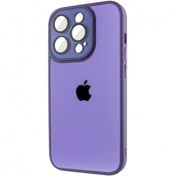 Чохол TPU+Glass Sapphire Midnight для Apple iPhone 14 Pro (6.1"), Бузковий / Dasheen - Чохли для iPhone 14 Pro - зображення 2 