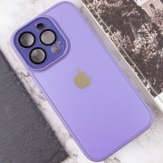 Чохол TPU+Glass Sapphire Midnight для Apple iPhone 14 Pro (6.1"), Бузковий / Dasheen