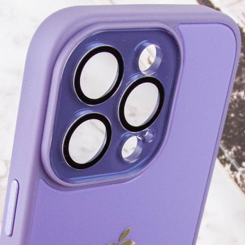 Чохол TPU+Glass Sapphire Midnight для Apple iPhone 14 Pro (6.1"), Бузковий / Dasheen - Чохли для iPhone 14 Pro - зображення 5 