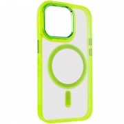 Чохол TPU Iris with MagSafe для Apple iPhone 14 Pro (6.1"), Жовтий