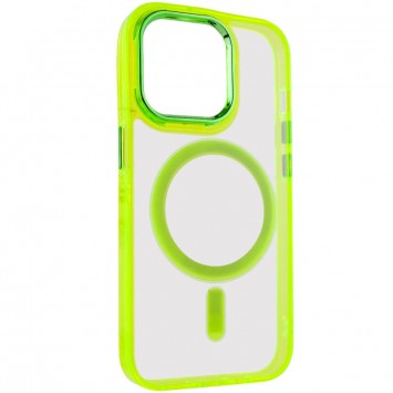 Чехол TPU Iris with MagSafe для Apple iPhone 14 Pro (6.1"), Желтый - Чехлы для iPhone 14 Pro - изображение 1