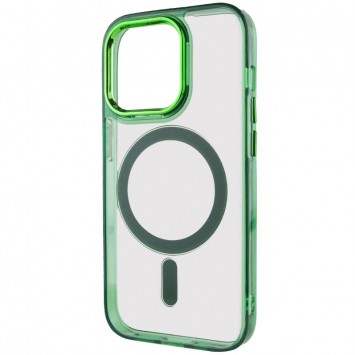 Чохол TPU Iris with MagSafe для Apple iPhone 14 Pro (6.1"), Зелений - Чохли для iPhone 14 Pro - зображення 2 