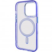 Чохол TPU Iris with MagSafe для Apple iPhone 14 Pro (6.1"), Синій