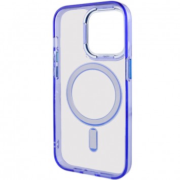 Чохол TPU Iris with MagSafe для Apple iPhone 14 Pro (6.1"), Синій - Чохли для iPhone 14 Pro - зображення 3 