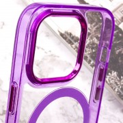 Чохол TPU Iris with MagSafe для Apple iPhone 14 Pro (6.1"), Фіолетовий