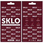 Защитное стекло SKLO 3D (full glue) для Oppo A76 4G/A96 4G, Черный
