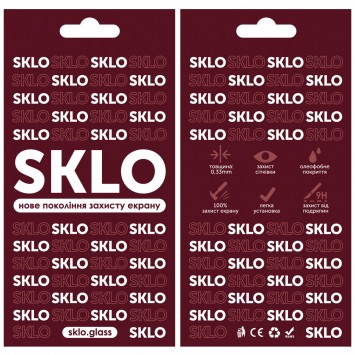Захисне скло SKLO 3D (full glue) для Realme 10 4G, Чорний - Інші моделі - зображення 2 