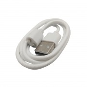 Зарядний кабель для жіночого вібратора 2 pin, 10 mm, білий
