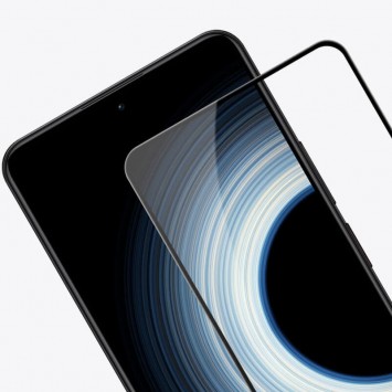 Черное защитное стекло Nillkin (CP+PRO) для смартфонов Xiaomi 12T / 12T Pro