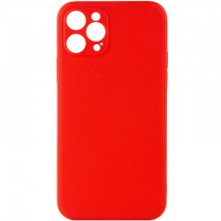 Силіконовий чохол Candy Full Camera Для Apple iPhone 12 Pro (6.1"") (Червоний / Red)