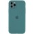 Чехол для iPhone 12 Pro - Silicone Case Full Camera Protective (AA), (Зелений / Pine green)