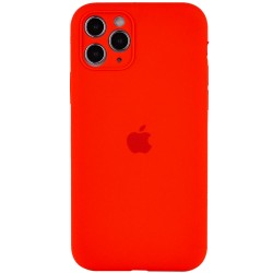 Чохол Apple iPhone 12 Pro Max (6.7"") - Silicone Case Full Camera Protective (AA) Червоний / Red