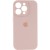 Чохол Silicone Case Full Camera Protective (AA) Apple iPhone 13 Pro (6.1"") Рожевий / Pink Sand
