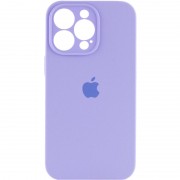 Чохол Silicone Case Full Camera Protective (AA) для Apple iPhone 13 Pro (6.1"") Бузковий / Dasheen