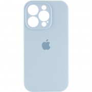 Чохол Silicone Case Full Camera Protective (AA) для Apple iPhone 13 Pro (6.1"") Синій / Sweet Blue