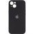 Чохол Silicone Case Full Camera Protective (AA) для Apple iPhone 13 (6.1"") Чорний / Black