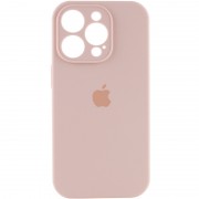 Чохол Silicone Case Full Camera Protective (AA) Apple iPhone 13 Pro Max (6.7"") Рожевий / Pink Sand