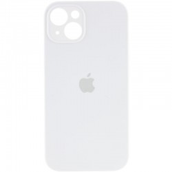 Чохол Apple iPhone 14 (6.1"") - Silicone Case Full Camera Protective (AA) Білий / White