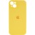Чохол для Apple iPhone 14 (6.1"") - Silicone Case Full Camera Protective (AA) Жовтий / Yellow