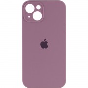 Чохол для Apple iPhone 14 (6.1"") - Silicone Case Full Camera Protective (AA) Ліловий / Lilac Pride