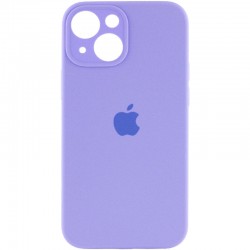 Чехол для Apple iPhone 14 (6.1"") - Silicone Case Full Camera Protective (AA) Сиреневый / Dasheen