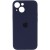 Чохол Apple iPhone 14 (6.1"") - Silicone Case Full Camera Protective (AA) Темно-синій / Midnight blue