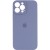 Чохол для Apple iPhone 14 Pro (6.1"") - Silicone Case Full Camera Protective (AA) Сірий / Lavender Gray