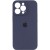 Чохол на iPhone 14 Pro - Silicone Case Full Camera Protective (AA), Темно-синій / Midnight blue