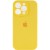 Чохол Apple iPhone 14 Pro Max (6.7"") - Silicone Case Full Camera Protective (AA) Жовтий / Yellow